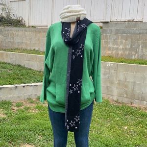 Avenue Green Sweater